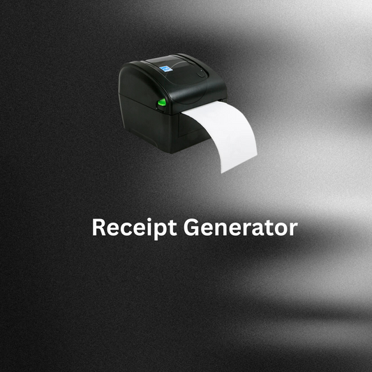 Receipt Generator